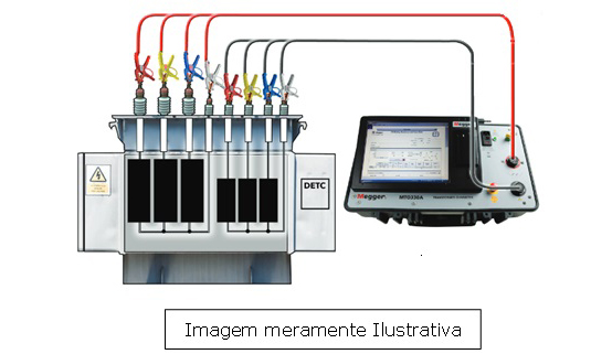 Medidor De Resistencia De Enrolamento Trifásico 10A